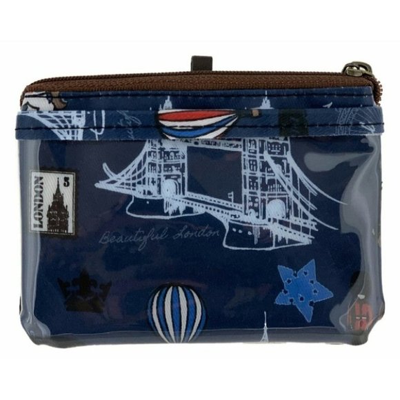 Waterproof London Coin Purse & Card Pouch Holder - Picture 2 of 11